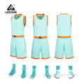 Uniforme de basquete multi-cor para homens-jersey personalizados